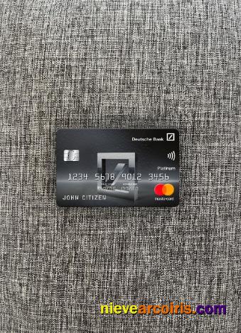 Mexico Deutsche bank mastercard platinum photolook